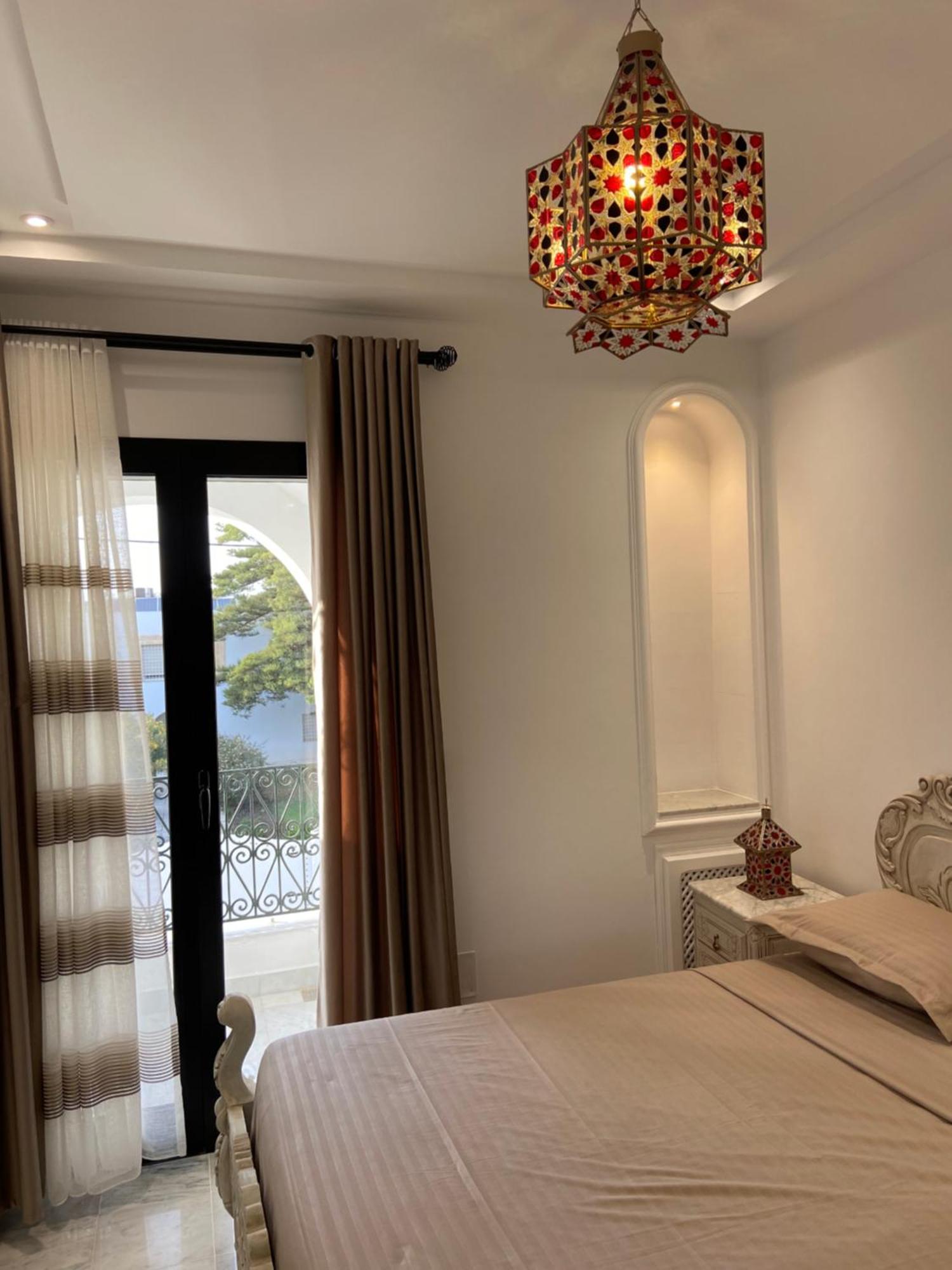 Marsa-Sidi Bousaid Cosy Authentic Apartment La Marsa Esterno foto