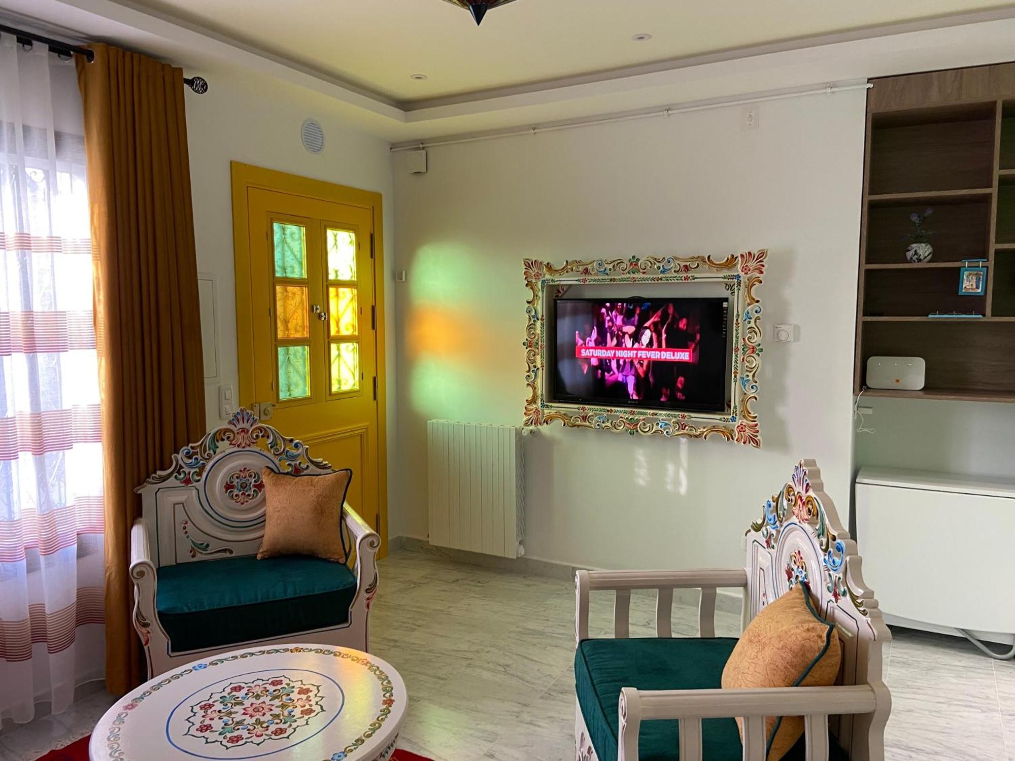 Marsa-Sidi Bousaid Cosy Authentic Apartment La Marsa Esterno foto