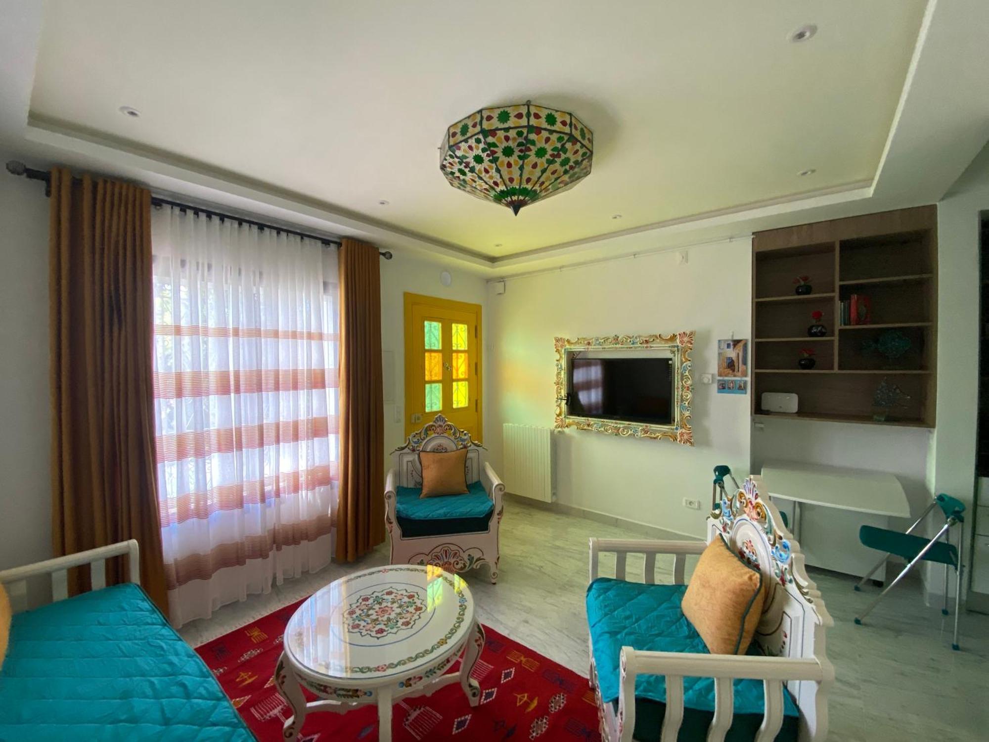 Marsa-Sidi Bousaid Cosy Authentic Apartment La Marsa Esterno foto