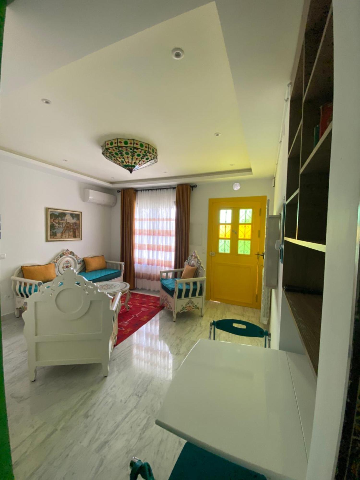 Marsa-Sidi Bousaid Cosy Authentic Apartment La Marsa Esterno foto
